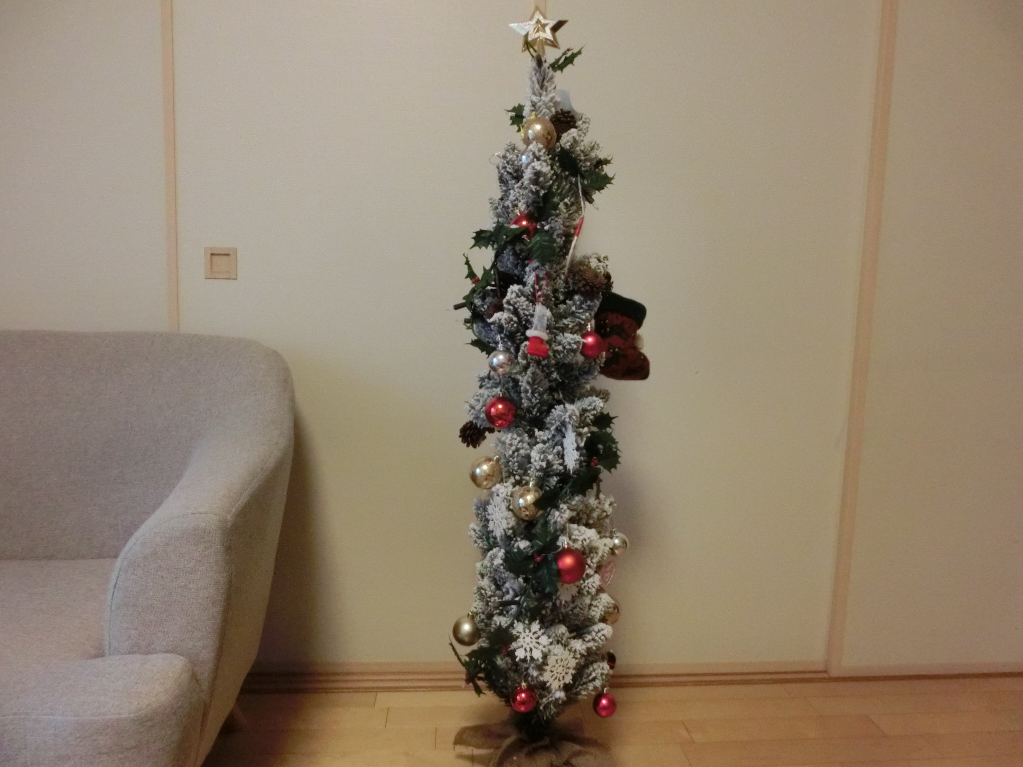 ニトリのクリスマスツリー☆ | 家族で遊ぼう！